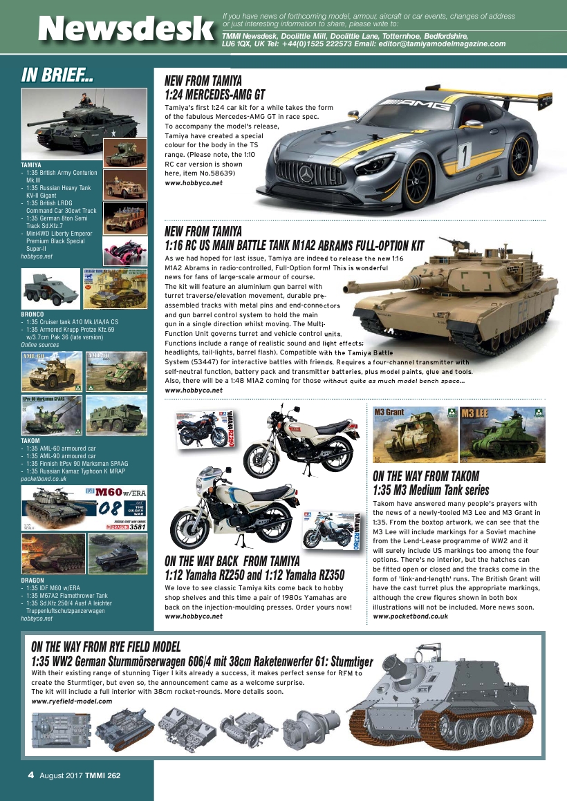 Tamiya Model Magazine 262 (2017-08)